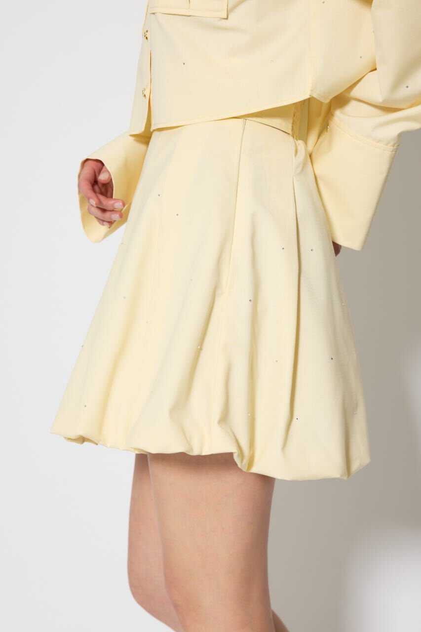 rienda「デコラティブバルーンミニスカート」|スカート|