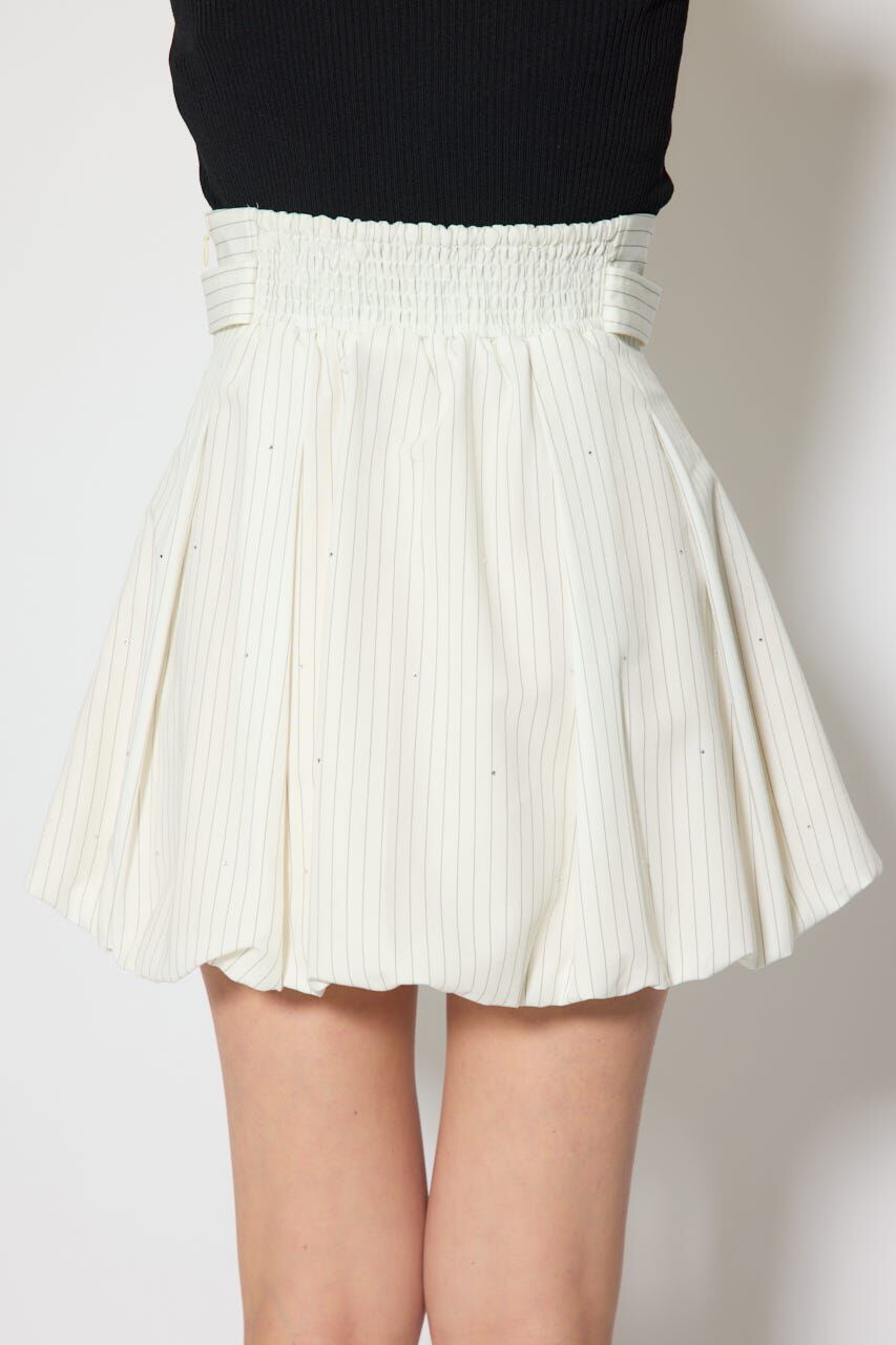 rienda「デコラティブバルーンミニスカート」|スカート|