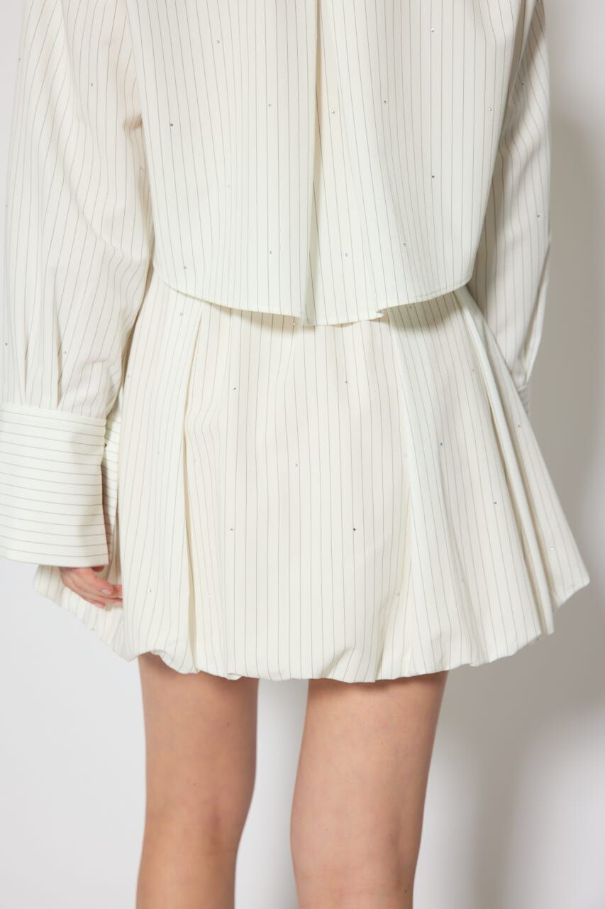 rienda「デコラティブバルーンミニスカート」|スカート|