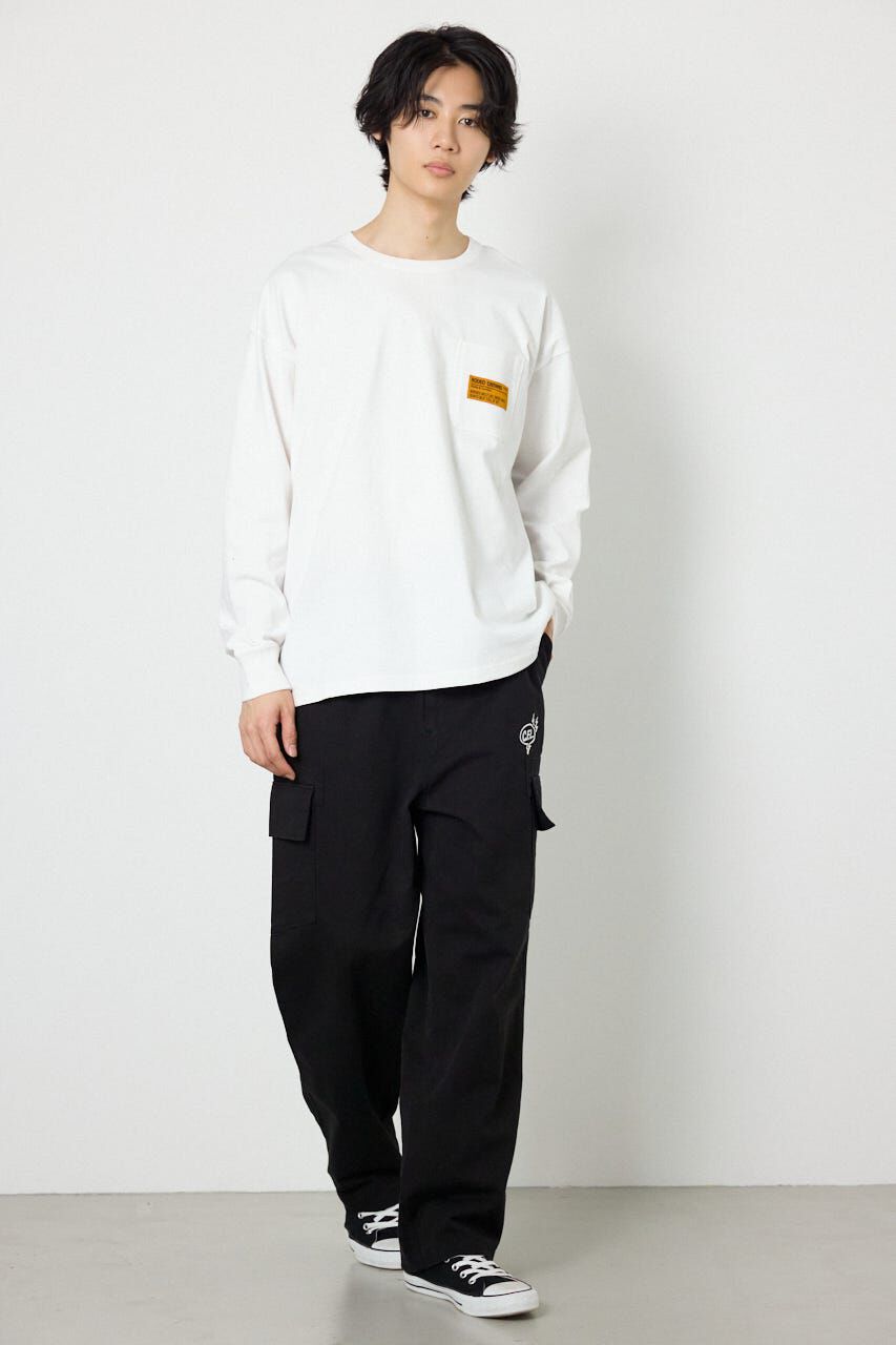 RODEO CROWNS「ペイントロゴ長袖Tシャツ」|Tシャツ・カットソー|