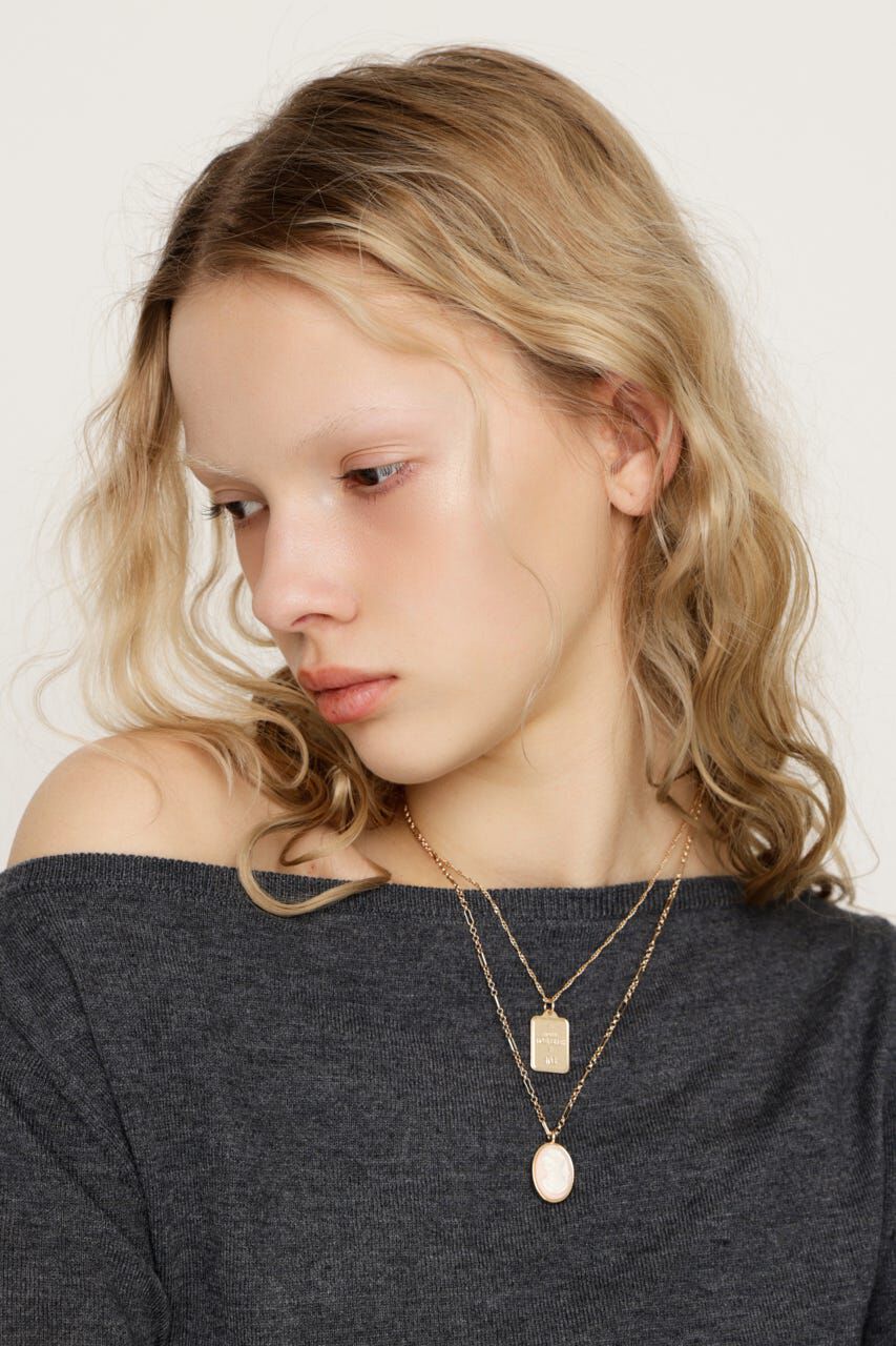 SLY「LAYERED LUCK PAIR ネックレス」|ネックレス|