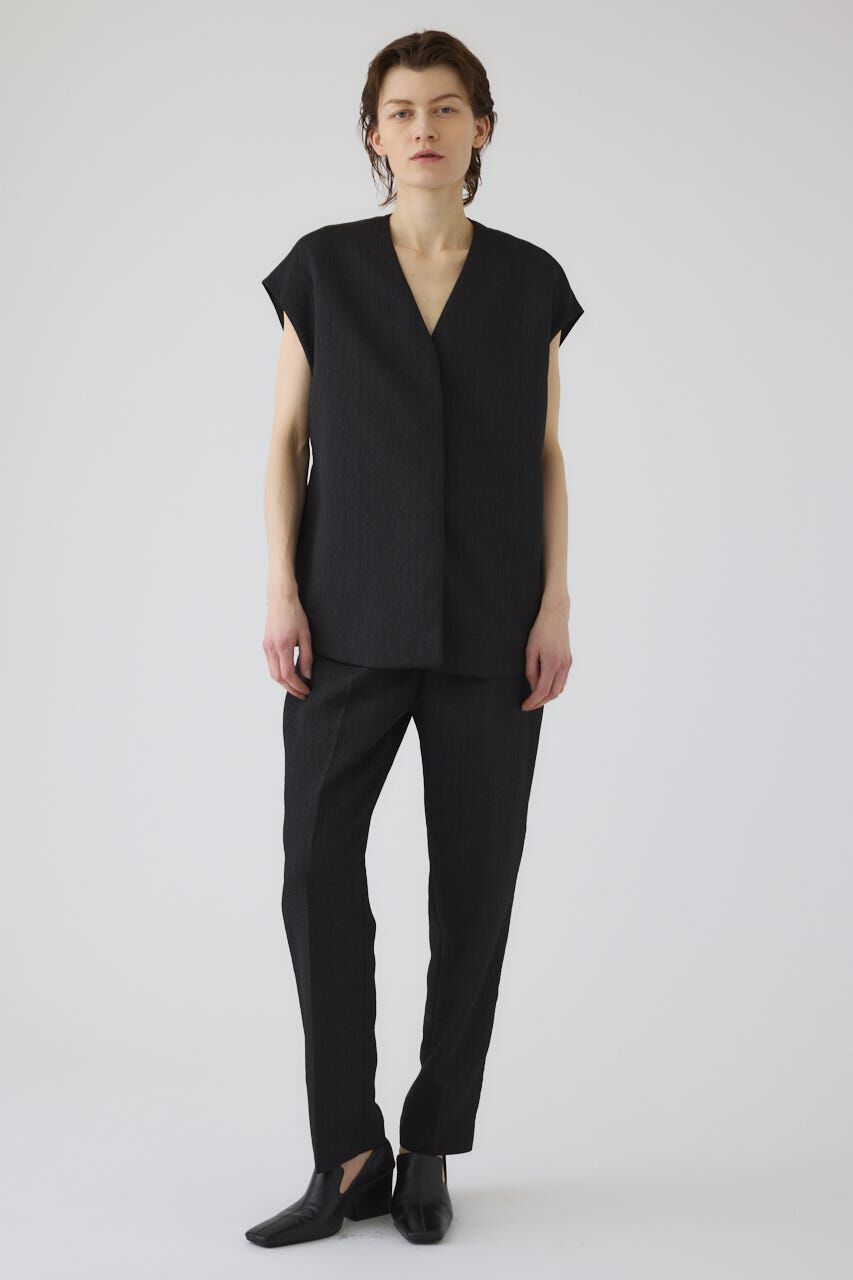 RIM.ARK 「Glossy JQ shape vest」|ダウンベスト・ベスト|BLK