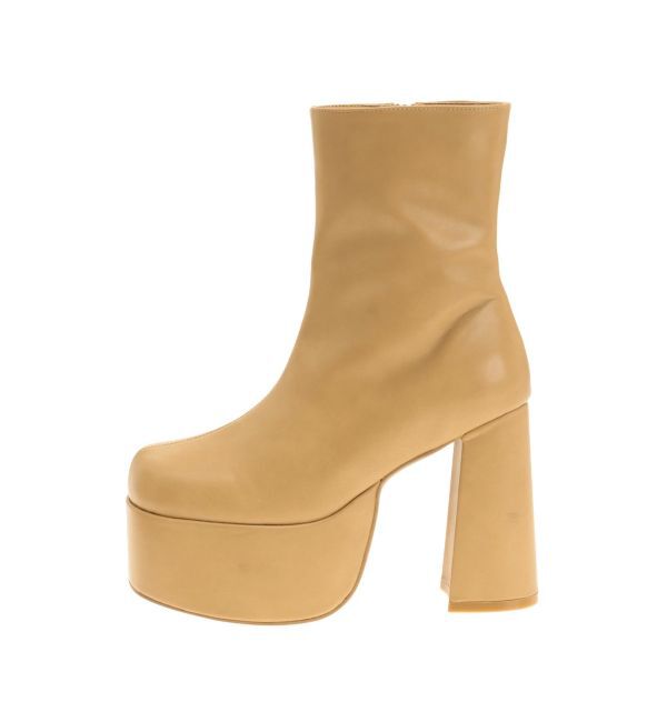 EMODA「スクエアショートブーツ」|ショートブーツ|