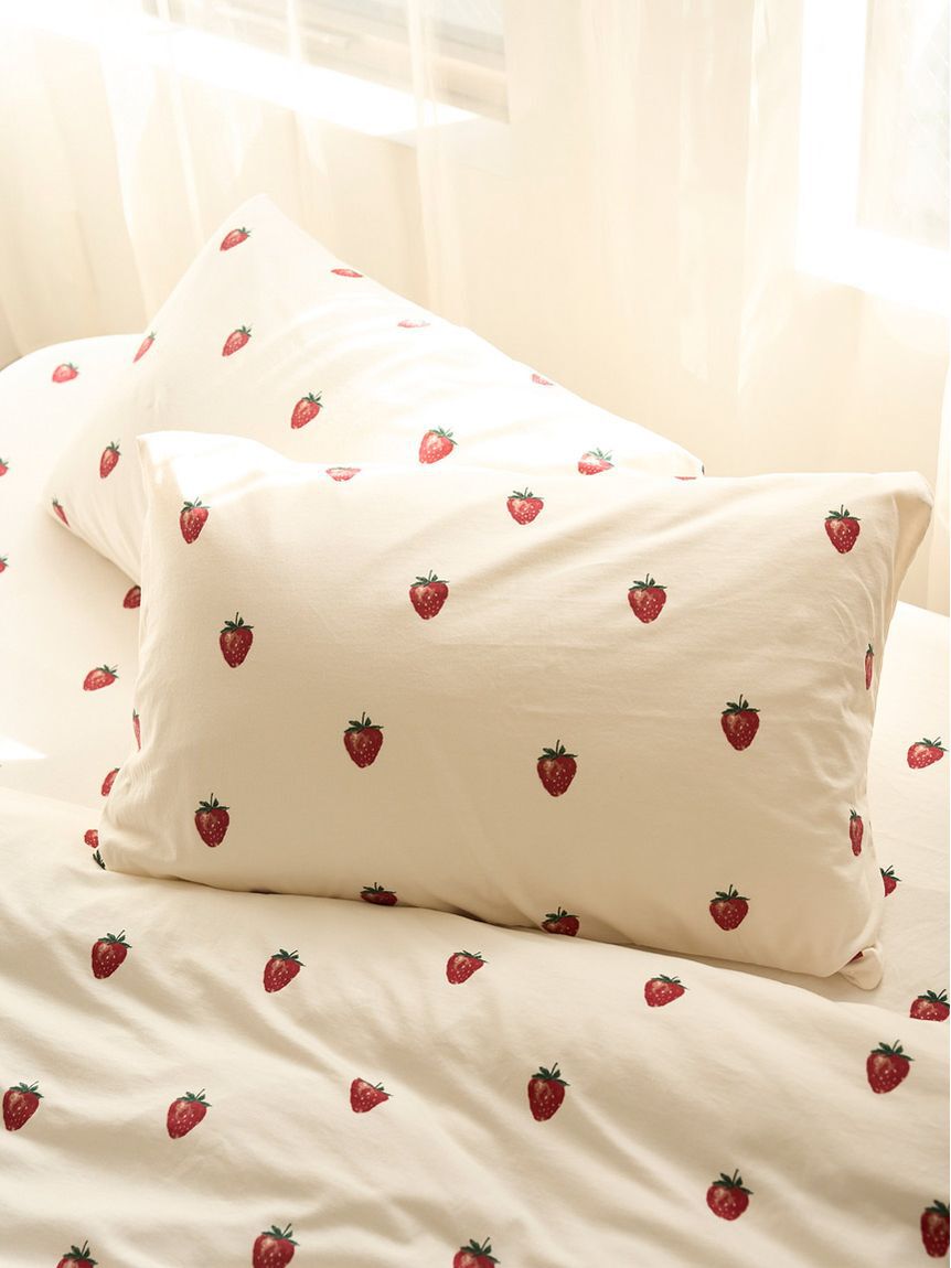 gelato pique Sleep「【Sleep】ストロベリー柄3点セット（セミダブル）」|その他|