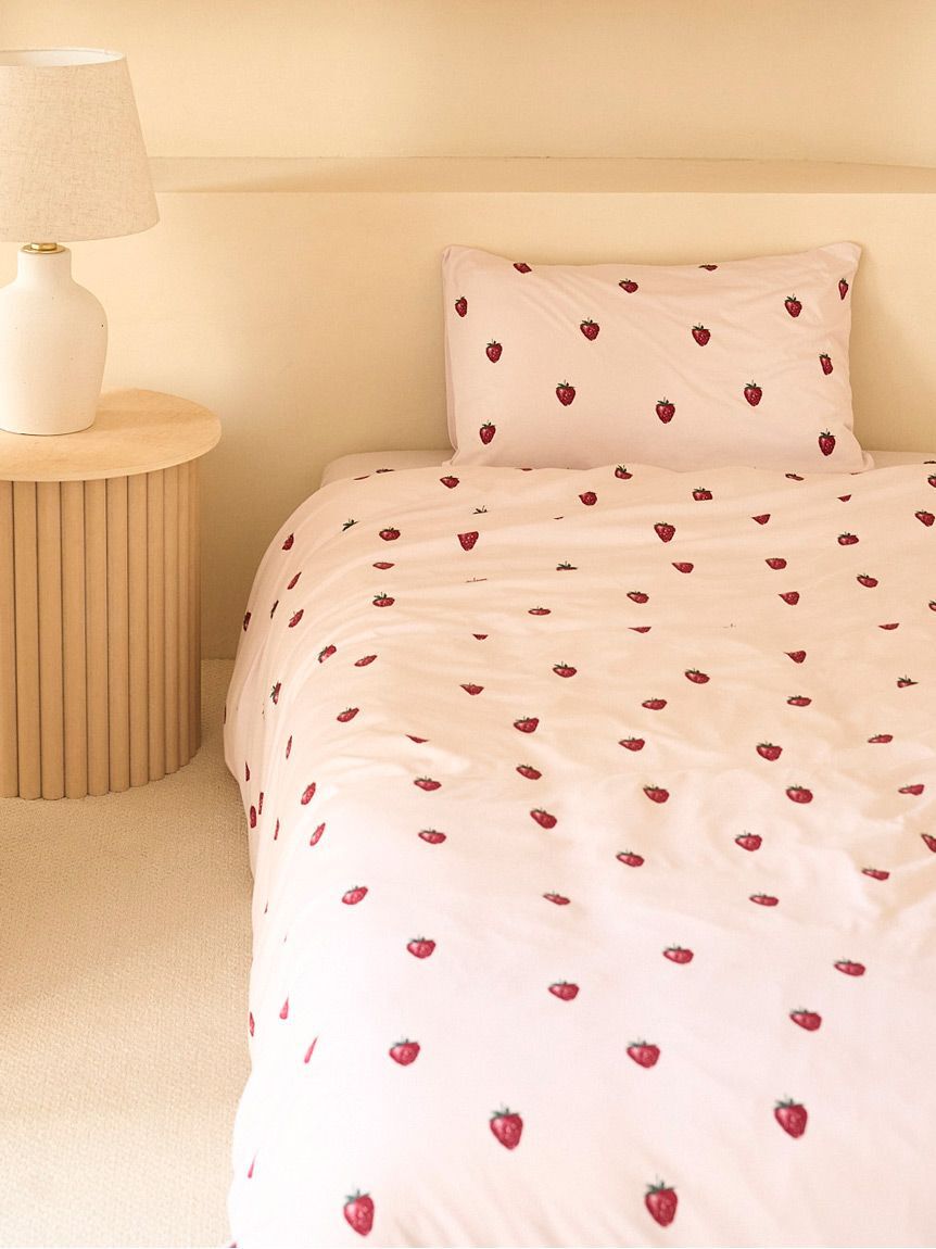gelato pique Sleep「【Sleep】ストロベリー柄3点セット（セミダブル）」|その他|