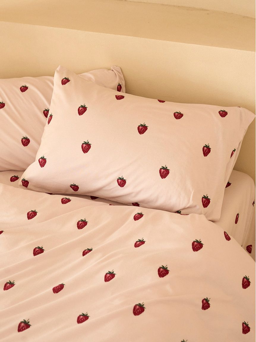 gelato pique Sleep「【Sleep】ストロベリー柄3点セット（セミダブル）」|その他|