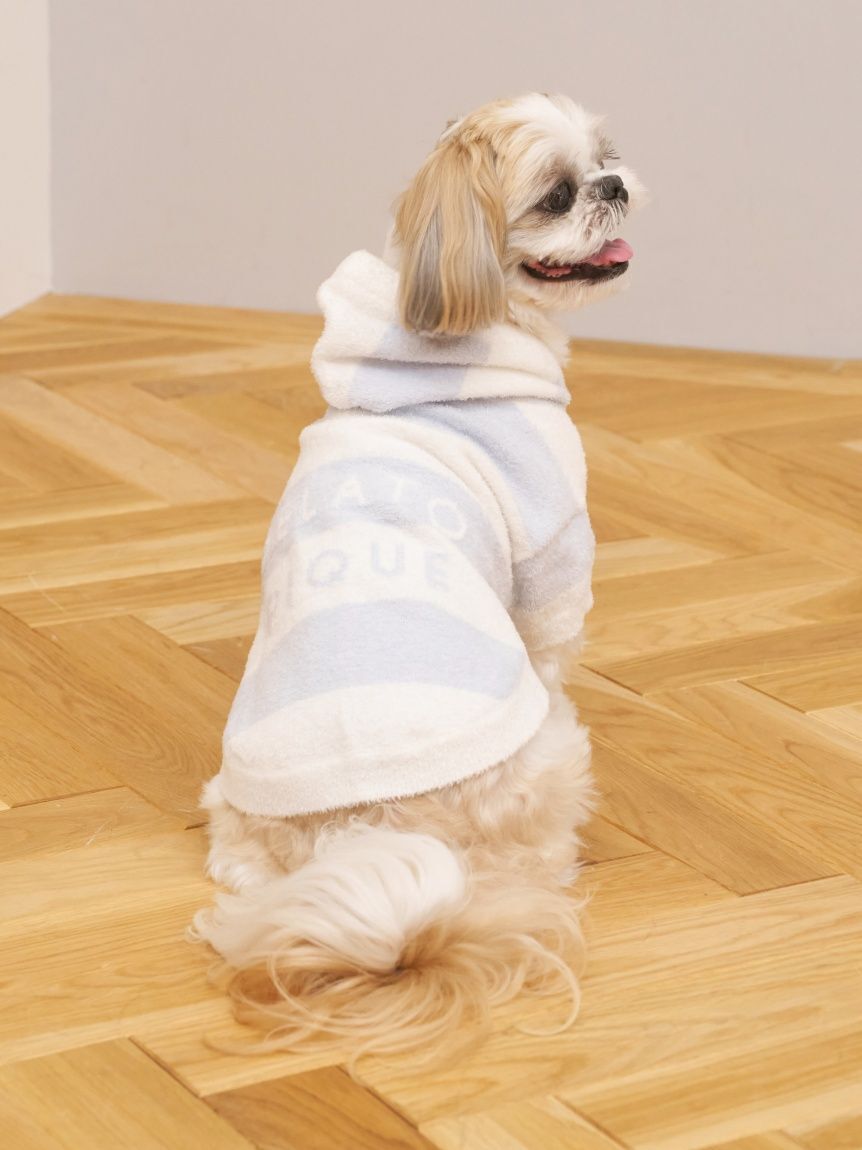  GELATO PIQUE CAT&DOG「【CAT&DOG】スムーズィーXLサイズ２ボーダーフーディー」|その他|BLU
