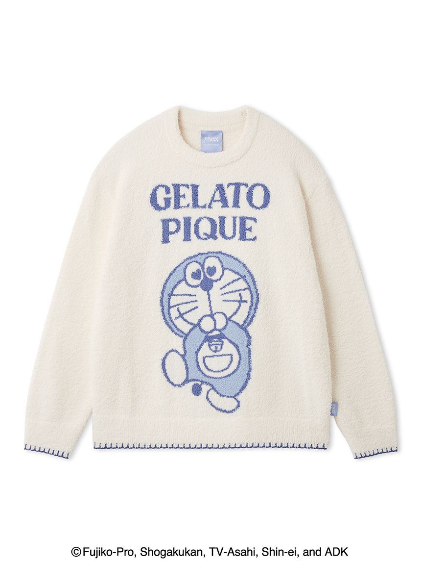 GELATO PIQUE HOMME「【ドラえもん】【メンズ】ベビモコジャガードプルオーバー」|プルオーバー|BLU