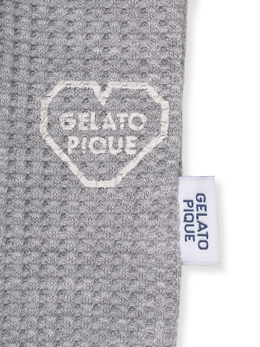 GELATO PIQUE HOMME「【HOMME】ワッフルヘンリーネックロンT」|ルームウェア|