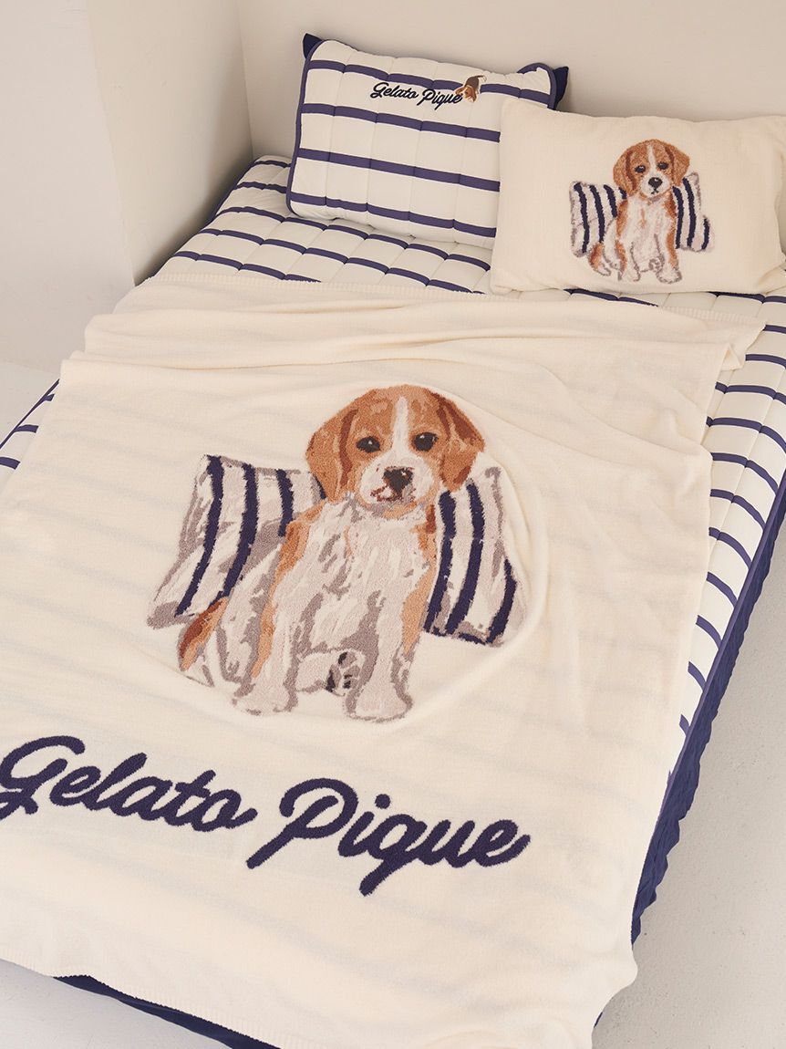 gelato pique Sleep「【Sleep】【UNISEX】エアリーモコプレイフルDOGジャガードピローケース」|その他|