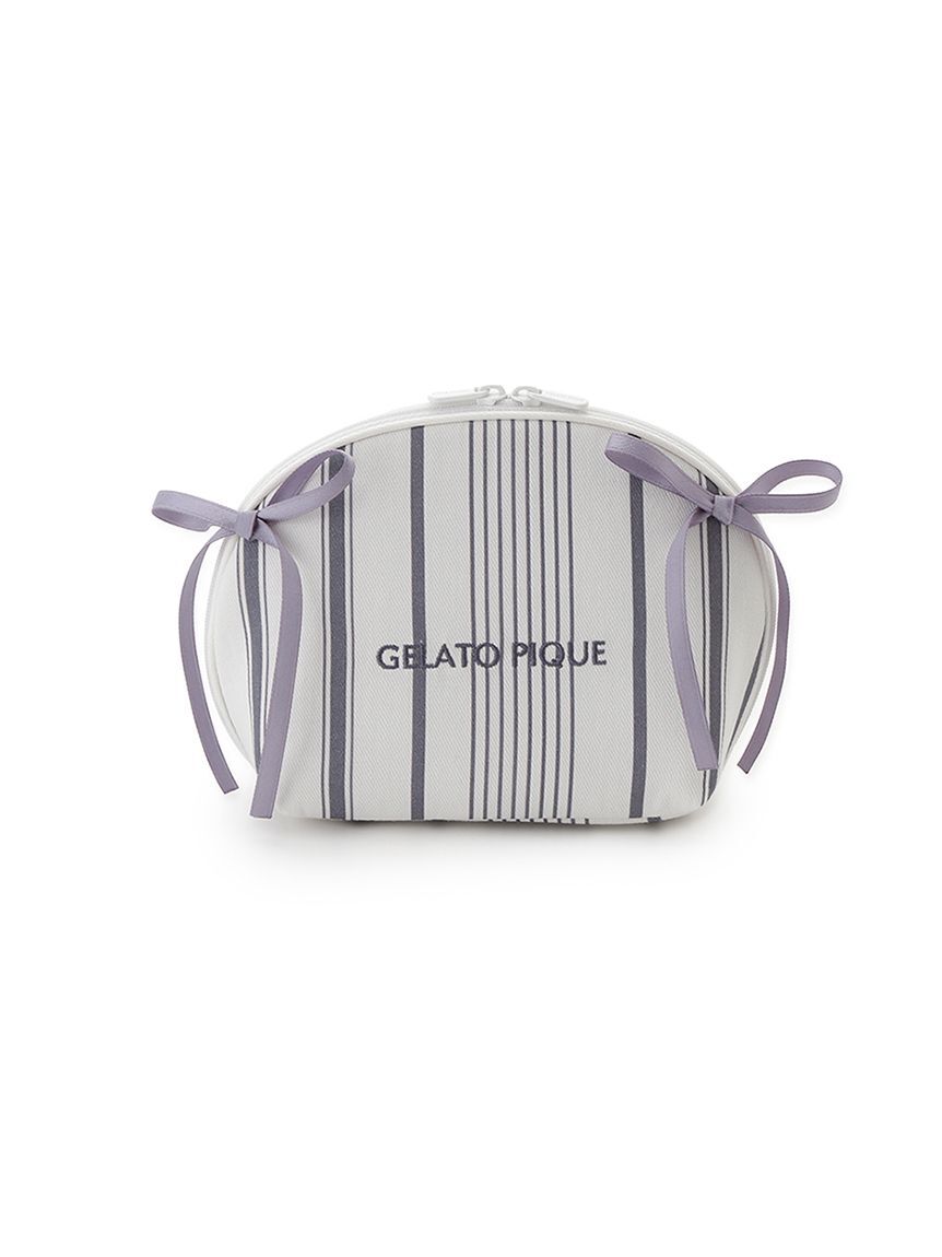 gelato pique「ガーゼパイピングリボンポーチ」|ポーチ|OWHT