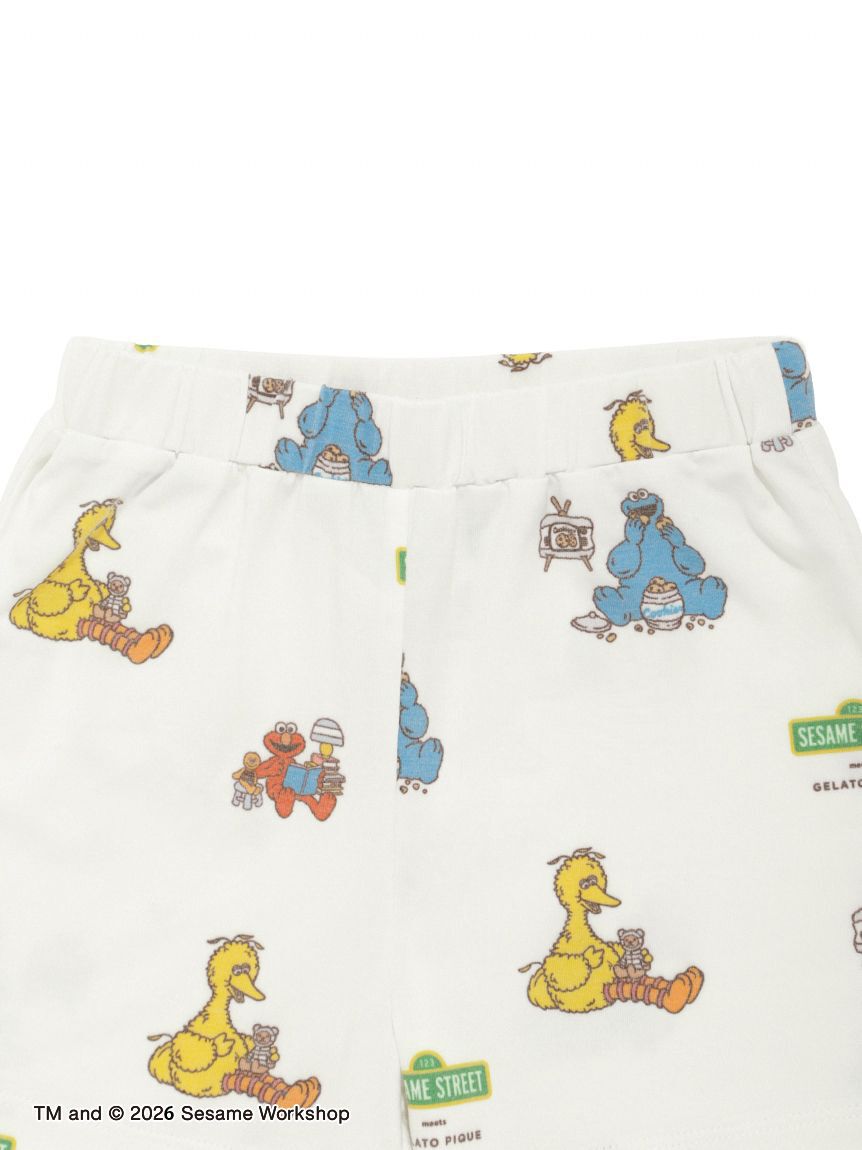 GELATO PIQUE KIDS & BABY「【SESAME STREET】【BABY】総柄ショートパンツ」|その他ベビーウェア|