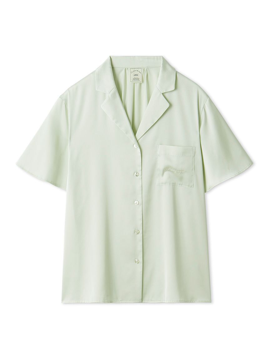 gelato pique「サテンシャツ」|ルームウェア|GRN