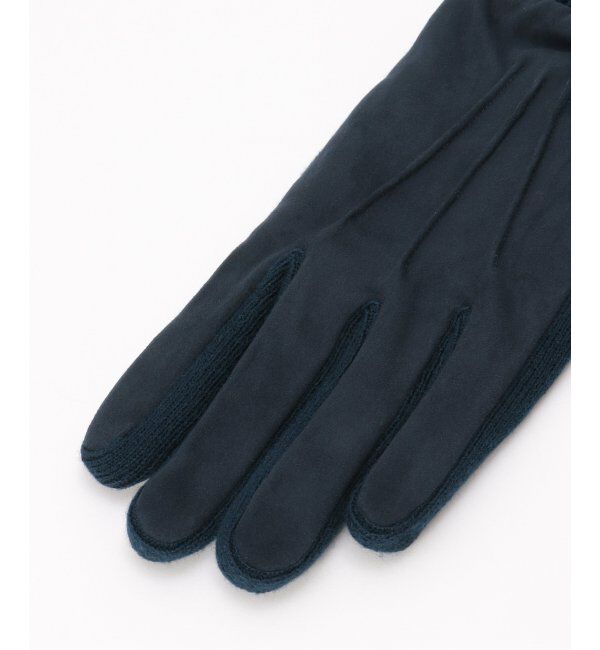 ikka「フェイクスエードグローブ」|手袋|