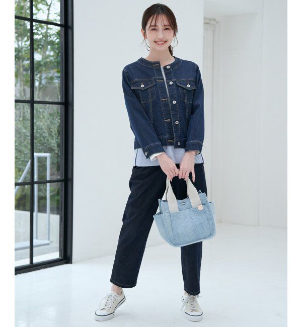 ikka「【雑誌InRed4月号掲載】ストレッチノーカラーGジャン」|その他|