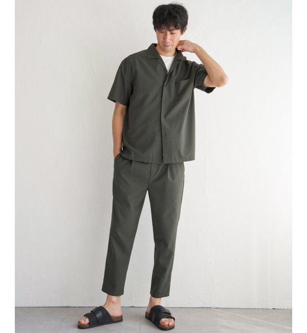 ikka「【セットアップ対応】Reflax(R) リラックスオープンカラーシャツ」|シャツ・ブラウス|