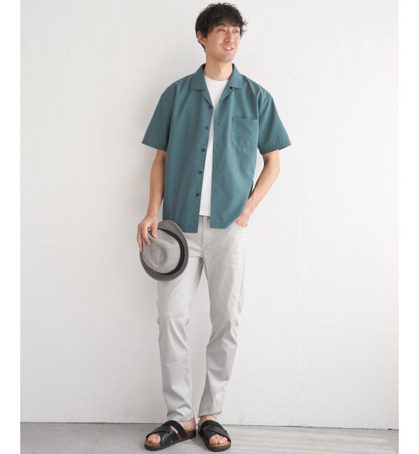 ikka「【セットアップ対応】Reflax(R) リラックスオープンカラーシャツ」|シャツ・ブラウス|