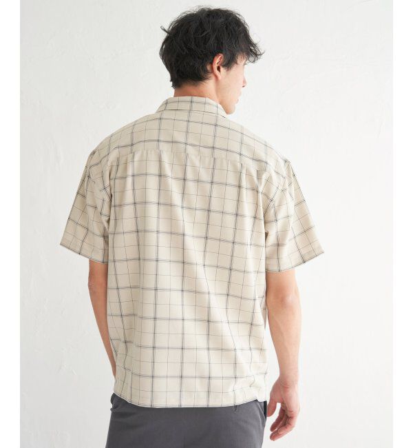 ikka「【セットアップ対応】Reflax(R) リラックスオープンカラーシャツ」|シャツ・ブラウス|