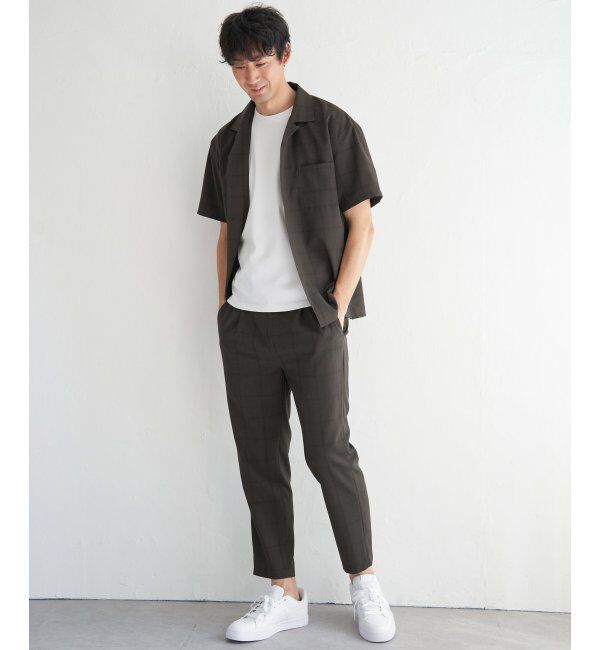 ikka「【セットアップ対応】Reflax(R) リラックスオープンカラーシャツ」|シャツ・ブラウス|