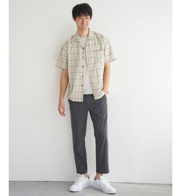 ikka「【セットアップ対応】Reflax(R) リラックスオープンカラーシャツ」|シャツ・ブラウス|