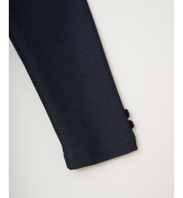 IKKA LOUNGE「GOKU楽ワークハニカムデニムジャケット」|テーラードジャケット|