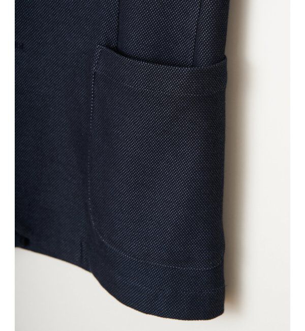 IKKA LOUNGE「GOKU楽ワークハニカムデニムジャケット」|テーラードジャケット|