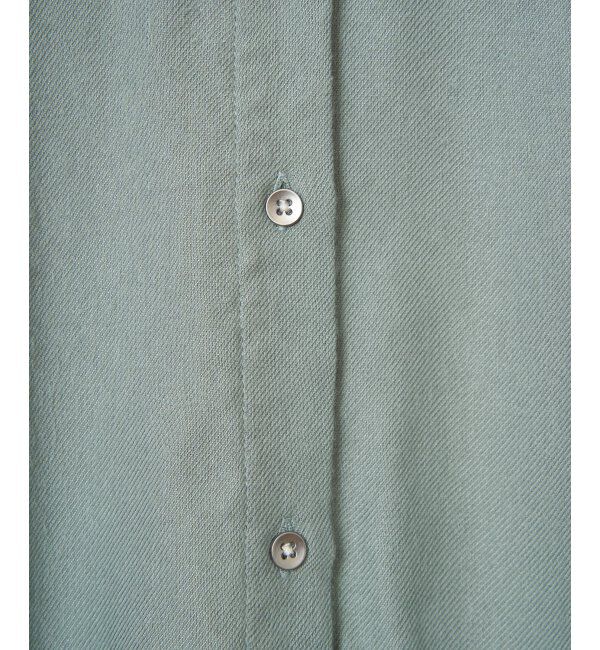 Lbc with Life「綿レーヨンメタルボタンシャツ」|シャツ・ブラウス|