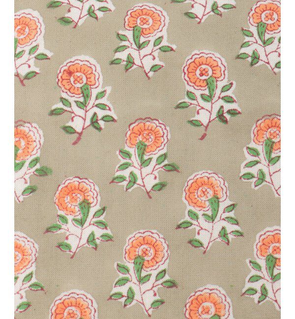 Lbc with Life「ボニータクッションカバーブロックプリント」|クッション・クッションカバー|