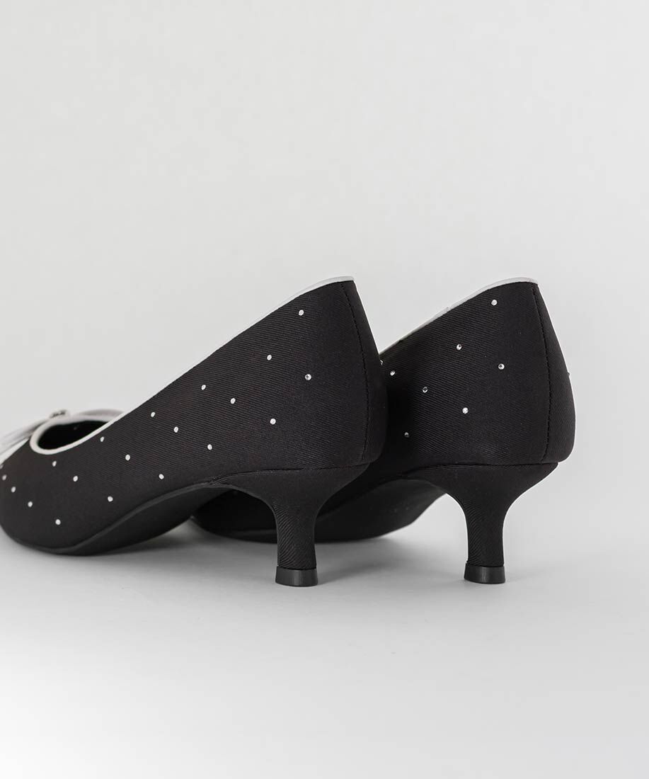  「モノグラムパーツリボンパンプス」|パンプス|