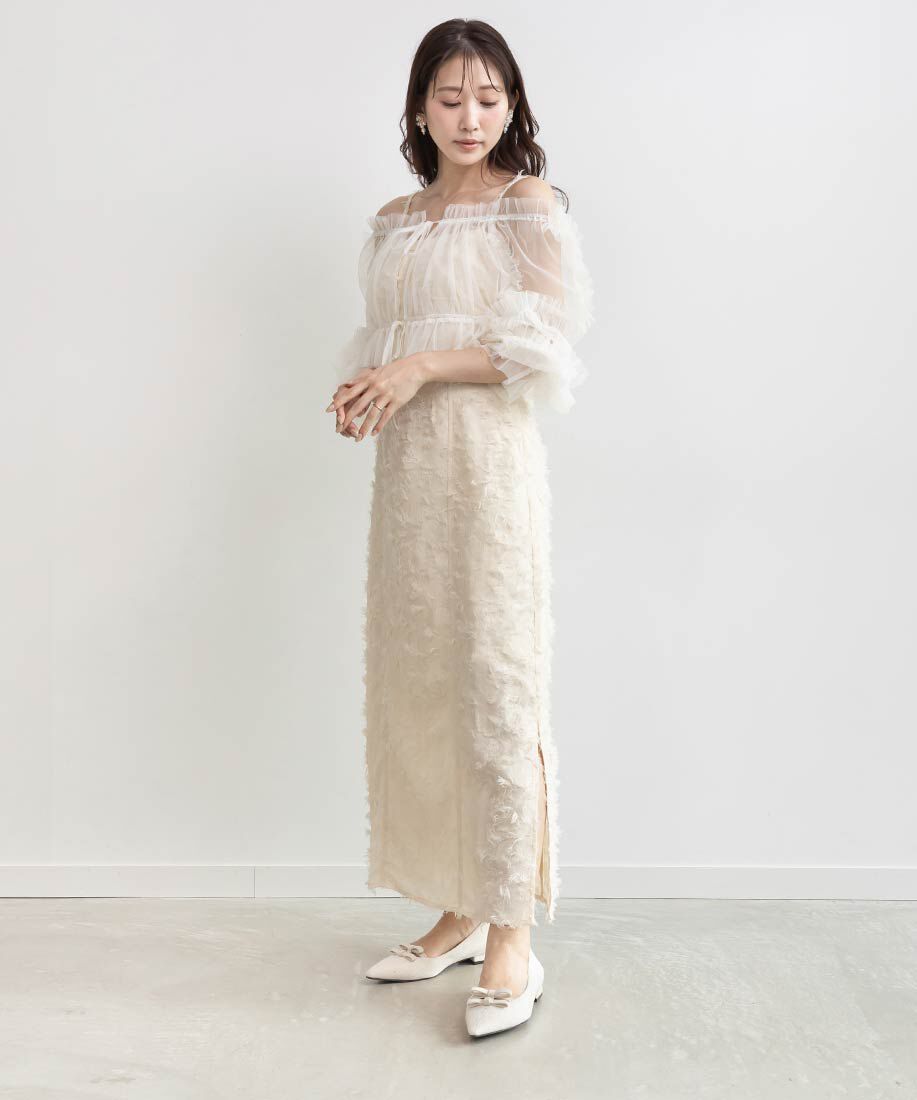  「ミニリボンフラットパンプス」|パンプス|