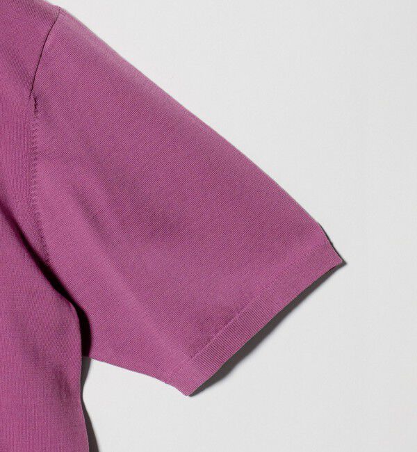 UNITED ARROWS「コットン ニット Tシャツ」|Tシャツ・カットソー|