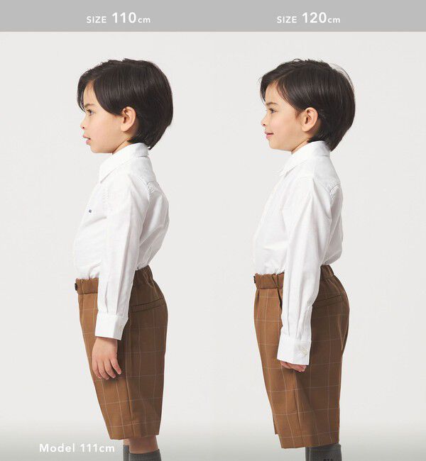 UNITED ARROWS green label relaxing「オックスシャツ / キッズ 110cm-130cm」|シャツ・ブラウス|