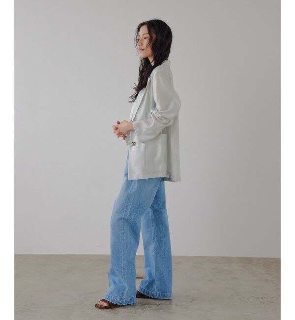 EMMEL REFINES「＜EMMEL REFINES＞EM ライトシアー テーラード ジャケット」|テーラードジャケット|