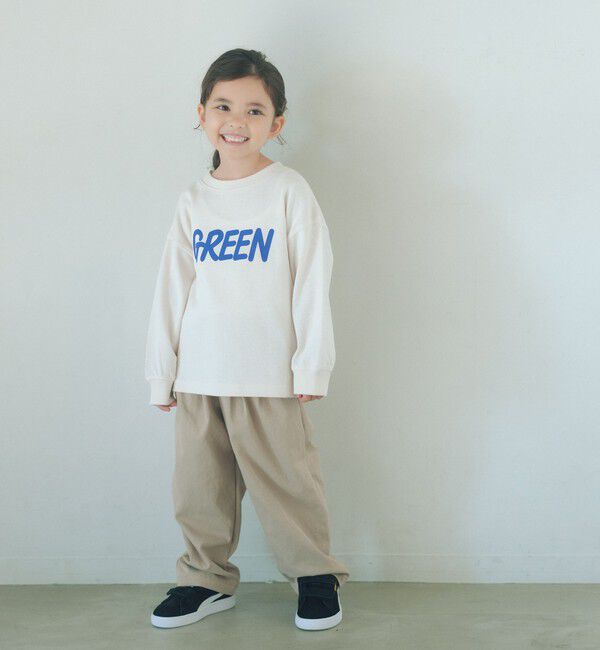 UNITED ARROWS green label relaxing「GREENロゴ ロングTシャツ / キッズ  100cm-160cm」|Tシャツ・カットソー|