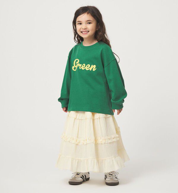 UNITED ARROWS green label relaxing「GREENロゴ ロングTシャツ / キッズ  100cm-160cm」|Tシャツ・カットソー|
