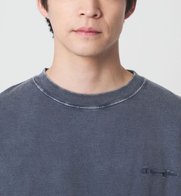 UNITED ARROWS green label relaxing「【別注】＜Champion＞フェード クルーネック 半袖 スウェット」|Tシャツ・カットソー|