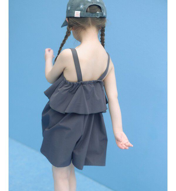 UNITED ARROWS green label relaxing「ラッフルサロペット/ キッズ 120cm-130cm」|オールインワン|