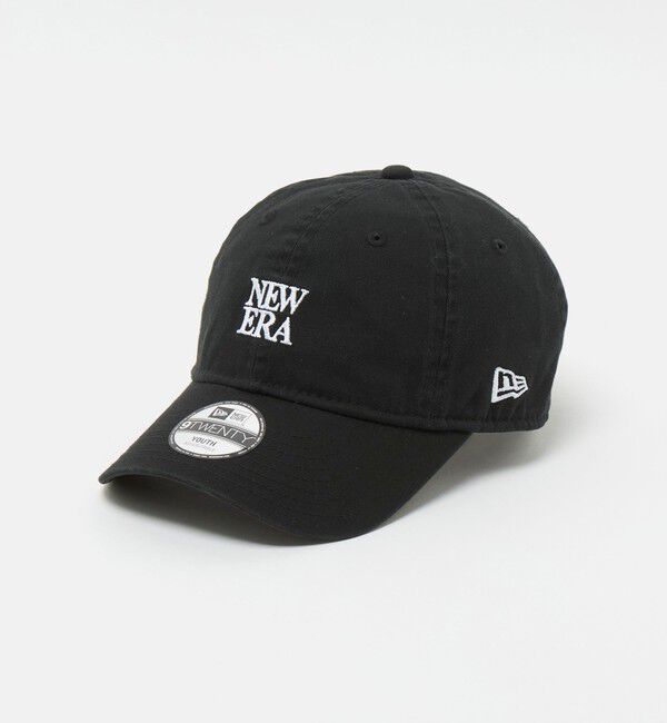 UNITED ARROWS green label relaxing「【別注】＜NEW ERA＞920 スクエアロゴ キャップ / キッズ  」|キャップ・キャスケット|BLACK
