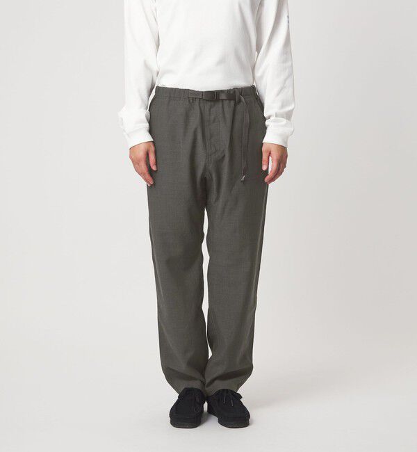 UNITED ARROWS green label relaxing「【別注】＜Gramicci＞麻 ブレンド ワイドテーパード イージーパンツ」|その他|