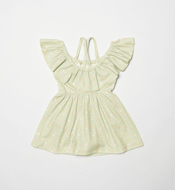 UNITED ARROWS green label relaxing「ラッフルスイムワンピース マルチモチーフ / 水着 / キッズ 100cm-130cm」|スポーツ|