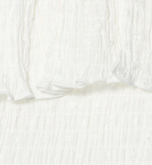 UNITED ARROWS green label relaxing「【COOL CHIC GIRLS STYLE】ラッフルショートスリーブ / キッズ  120cm-160cm」|シャツ・ブラウス|