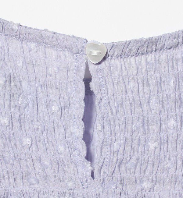 UNITED ARROWS green label relaxing「【COOL CHIC GIRLS STYLE】ラッフルショートスリーブ / キッズ  120cm-160cm」|シャツ・ブラウス|