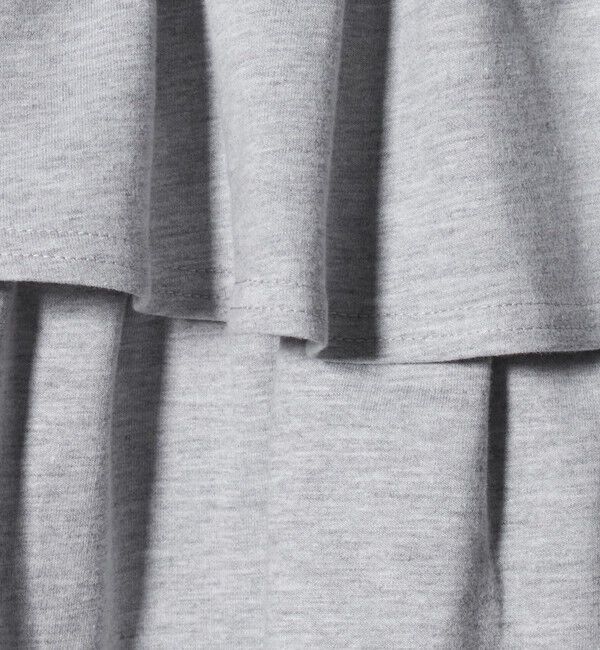 UNITED ARROWS green label relaxing「ミニ裏毛 フリル キュロット（グレー）140cm-160cm」|その他|