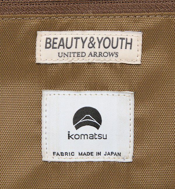 BEAUTY&YOUTH UNITED ARROWS「【WEB限定】小松マテーレ キューブ ショルダー バッグ A4」|ショルダー・メッセンジャー|