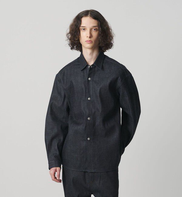 MONKEY TIME「リジッド デニム CPO シャツ」|シャツ・ブラウス|