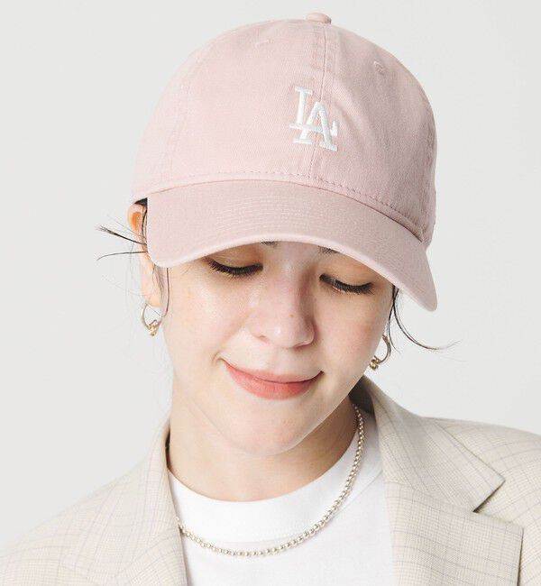 BEAUTY&YOUTH UNITED ARROWS「【別注】＜NEW ERA＞920 ウォッシュ ロゴ キャップ」|キャップ・キャスケット|PINK