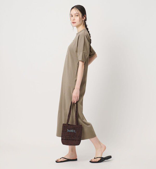 BEAUTY&YOUTH UNITED ARROWS「【WEB限定 Wardrobe DAILY MINIMAL】パフスリーブ カットワンピース UVカット 接触冷感」|ワンピース|