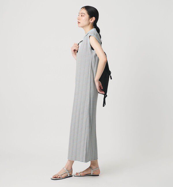 BEAUTY&YOUTH UNITED ARROWS「ボーダー スキッパー マキシワンピース」|ワンピース|