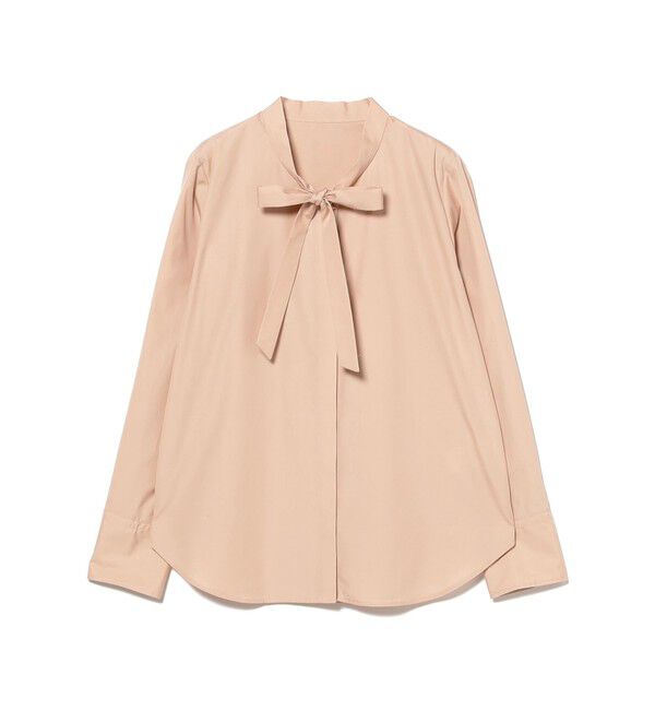 Demi-Luxe BEAMS 「コットン リボンタイ シャツ」|シャツ・ブラウス|