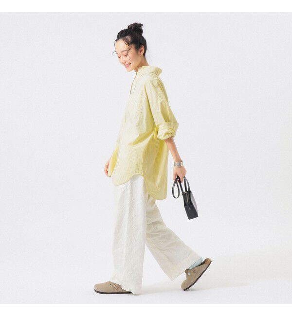 BEAMSBOY「ドビー ストライプ ビッグ BDシャツ」|シャツ・ブラウス|